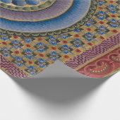 Concentrische verlichting cadeaupapier (Hoek)