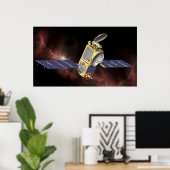 Concept 2 van een kunstenaar poster (Thuiskantoor)