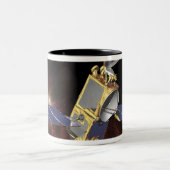 Concept 2 van een kunstenaar tweekleurige koffiemok (Center)