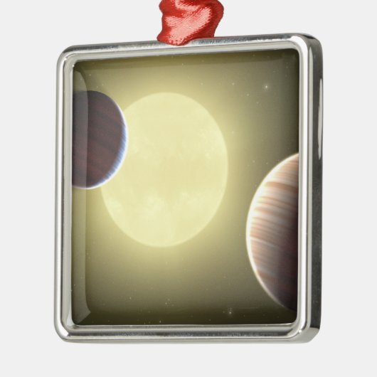 Concept 2 van kunstenaar metalen ornament (Links)