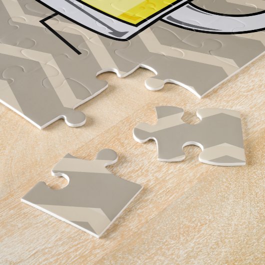 Concept Beer lager tapout mok alcoholschuim drink Legpuzzel (Zijkant)