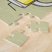 Concept Beer lager tapout mok alcoholschuim drink Legpuzzel (Zijkant)