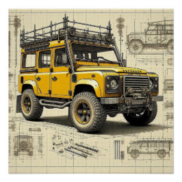 Concept Defender Glossy Poster