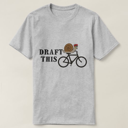 Concept deze fietsslinger t-shirt (Design voorkant)