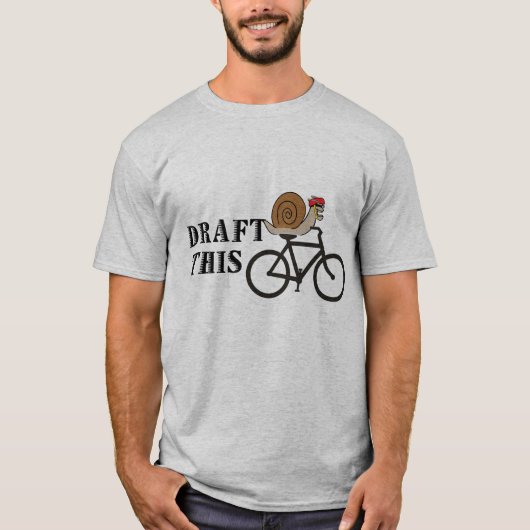 Concept deze fietsslinger t-shirt (Voorkant)