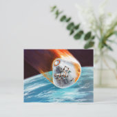  Concept die de Module van het Bevel van Apollo af Briefkaart (Staand voorkant)