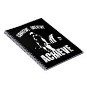 Concept, geloof, realiseer - Motivatie resultaat Notitieboek (Rechterzijde)