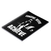 Concept, geloof, realiseer - Motivatie resultaat Notitieboek (Linkerzijde)