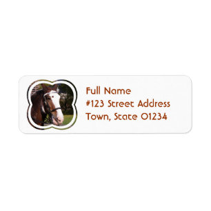 Concept Horse Rescue Mailing Label