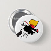 Concept van een plan knop ronde button 5,7 cm (Voorkant /achterkant)