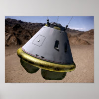 Concept van een voertuig voor de exploratie van be