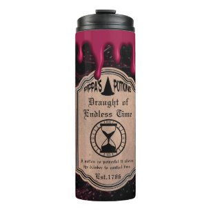 Concept van Eindeloze Tijd Thermosbeker