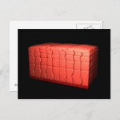 Concept van gestratificeerd vierkant epithelium 1 briefkaart (Voorkant / Achterkant)