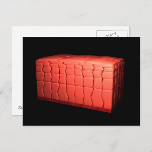 Concept van gestratificeerd vierkant epithelium 1 briefkaart (Voorkant / Achterkant)