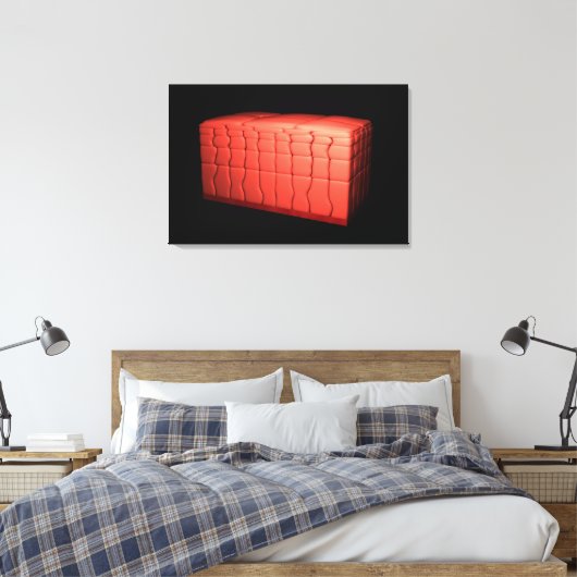 Concept van gestratificeerd vierkant epithelium 1 canvas afdruk (Insitu (Slaapkamer))