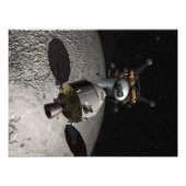 Concept van het Orion-testvoertuig voor bemannings Foto Afdruk (Voorkant)