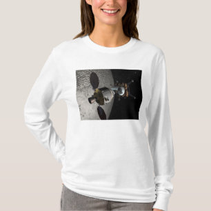 Concept van het Orion-testvoertuig voor de bemanni T-shirt