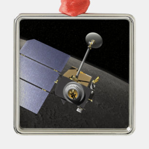 Concept van kunstenaar 9 metalen ornament