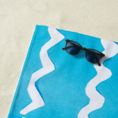 concept van vakantie aan het strand op badhanddoek (In situ)