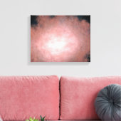 Concept van wat een stoffig en helder sterrenstels canvas afdruk (Insitu (Woonkamer))