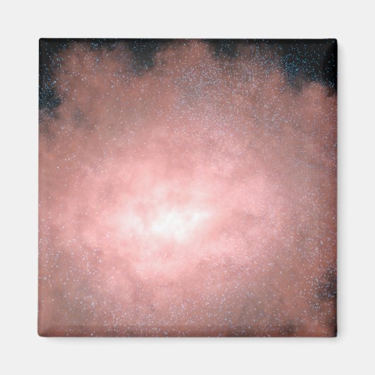 Concept van wat een stoffig en helder sterrenstels magneet (Voorkant)