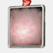 Concept van wat een stoffig en helder sterrenstels metalen ornament (Links)