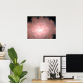 Concept van wat een stoffig en helder sterrenstels poster (Thuiskantoor)