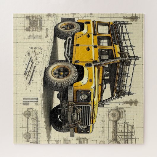 Concept Verdediger Legpuzzel (Horizontaal)