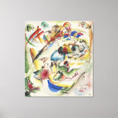Concept voor ‘Dromerige Improvisatie’ Canvas Afdruk (Voorkant)