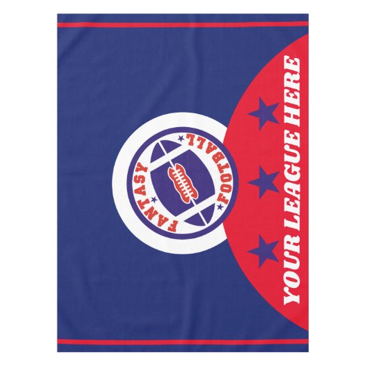 Concept voor Fantasty Football Tafelkleed (Voorkant)