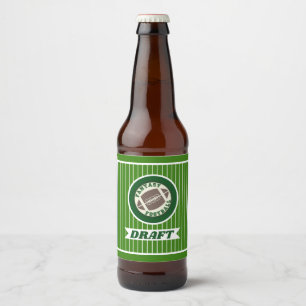 Concept voor Fantasy Football Bier Etiket