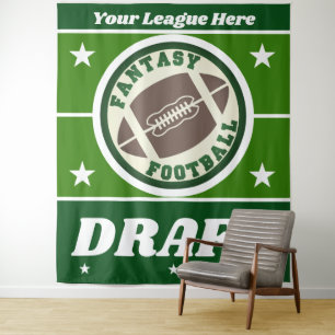 Concept voor Fantasy Football Wandkleed