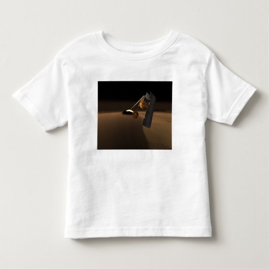Concept voor Mars-bioscoop voor vulkanische emissi Kinder Shirts (Voorkant)