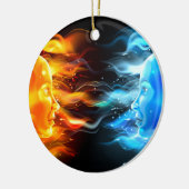 Concept voor opposietvlakken keramisch ornament (Links)