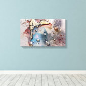 Concept | Zazzle_Growshop. Canvas Afdruk (Insitu (Houten vloer))