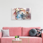 Concept | Zazzle_Growshop. Canvas Afdruk (Insitu (Woonkamer))