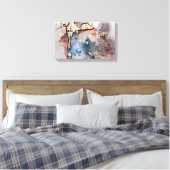 Concept | Zazzle_Growshop. Canvas Afdruk (Insitu (Slaapkamer))