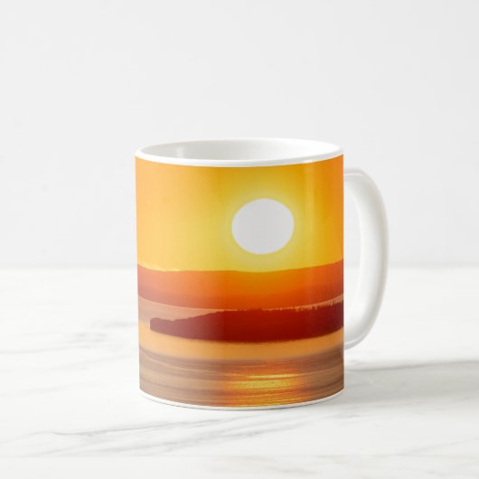 Conception bay Sunset Mug Koffiemok (Voorkant rechts)