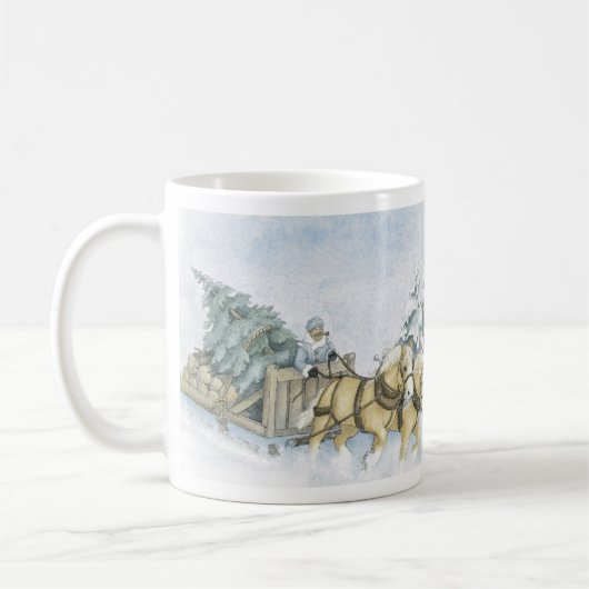 Conceptpaarden Koffiemok (Links)