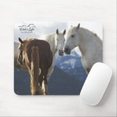 Conceptpaarden muispad muismat (Met muis)