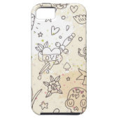 Conceptpatroon tattoo Case-Mate iPhone case (Achterkant)