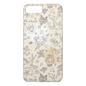 Conceptpatroon tattoo Case-Mate iPhone case (Achterkant)
