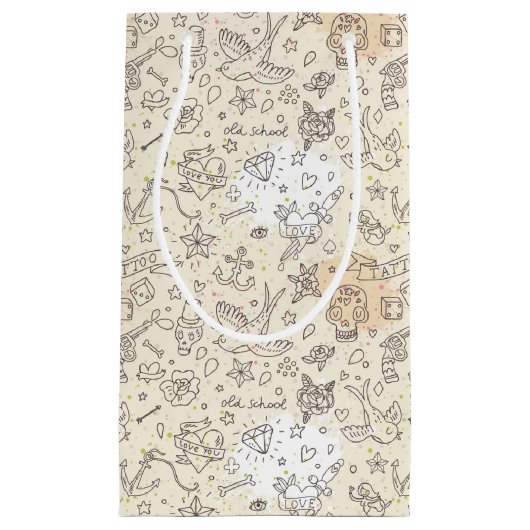 Conceptpatroon tattoo klein cadeauzakje (Voorkant)