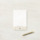 Conceptpatroon tattoo post-it® notes (Op bureau)