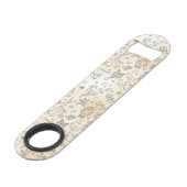 Conceptpatroon tattoo speed flessenopener (Achterkant Gekanteld)