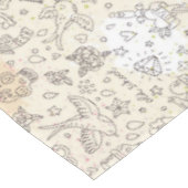 Conceptpatroon tattoo tafelkleed (Gekanteld)