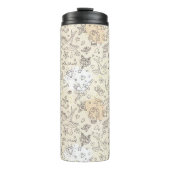 Conceptpatroon tattoo thermosbeker (Voorkant)