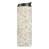 Conceptpatroon tattoo thermosbeker (Gedraaid links)