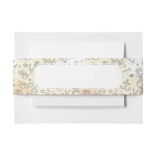 Conceptpatroon tattoo uitnodigingen wikkel (Voorkant Voorbeeld)