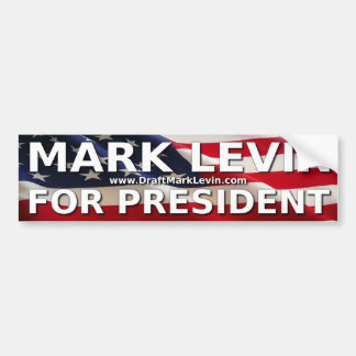 Conceptteken Levin voor President Bumpersticker